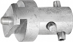 Адаптеры-переходники для прочистных спиралей и насадок Crocodile Т-образный замок-Electric Eel 32 мм