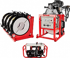 Гидравлический стыковой сварочный аппарат для пнд труб Gas Fusion Red-500 Гидравлический стыковой сварочный аппарат для пнд труб Gas Fusion Red-500