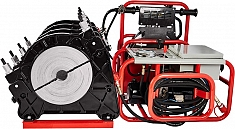 Гидравлический стыковой сварочный аппарат для полиэтиленовых труб Gas Fusion Red-355 Гидравлический стыковой сварочный аппарат для полиэтиленовых труб Gas Fusion Red-355