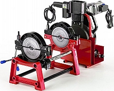 Механический стыковой сварочный аппарат для пнд труб Gas Fusion Red-160V2 Механический стыковой сварочный аппарат для пнд труб Gas Fusion Red-160V2