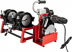 Механический стыковой сварочный аппарат для пнд труб Gas Fusion Red-250V4 Механический стыковой сварочный аппарат для пнд труб Gas Fusion Red-250V4