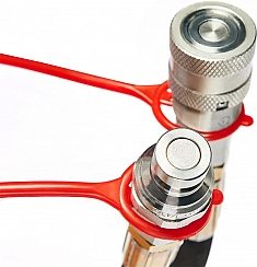 Муфты гидравлических шлангов гидравлических стыковых сварочных аппаратов для пнд труб Gas Fusion Red-400 (220 V) Муфты гидравлических шлангов гидравлических стыковых сварочных аппаратов для пнд труб Gas Fusion Red-400 (220 V)