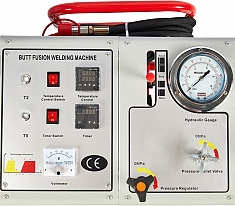 Панель управления гидростанции гидравлического стыкового сварочного аппарата для пнд труб Gas Fusion Red-315 Панель управления гидростанции гидравлического стыкового сварочного аппарата для пнд труб Gas Fusion Red-315